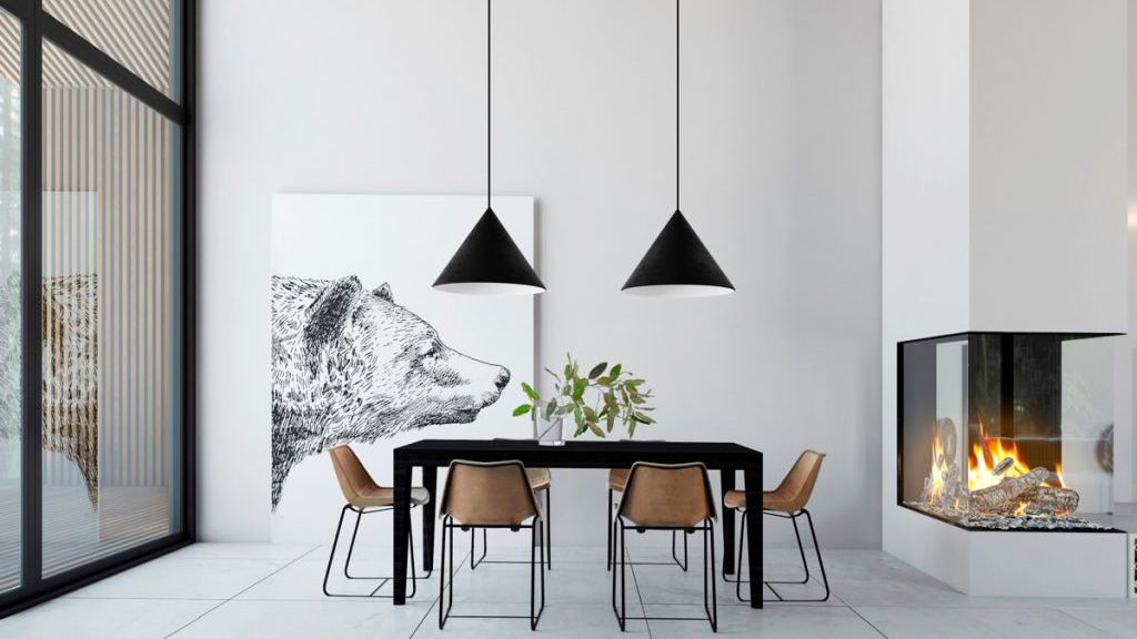 Ý tưởng trang trí phòng theo phong cách hiện đại tối giản - Pondo