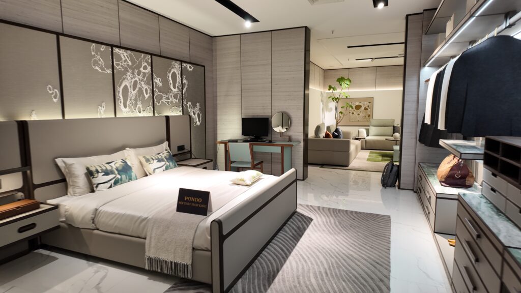 Giường đơn phong cách hiện đại
