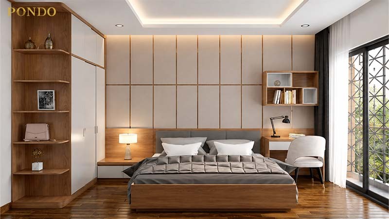Gỗ MFC ứng dụng làm nội thất phòng ngủ