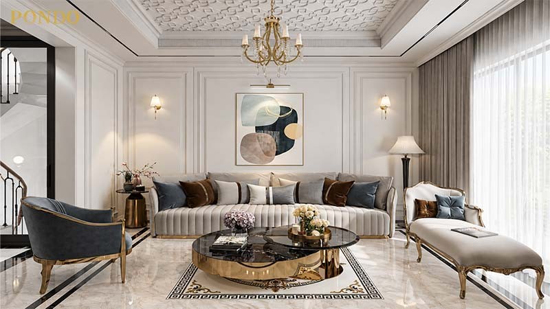 Phong cách nội thất tân cổ điển
