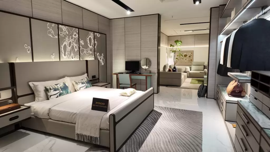 Giường đơn phong cách hiện đại