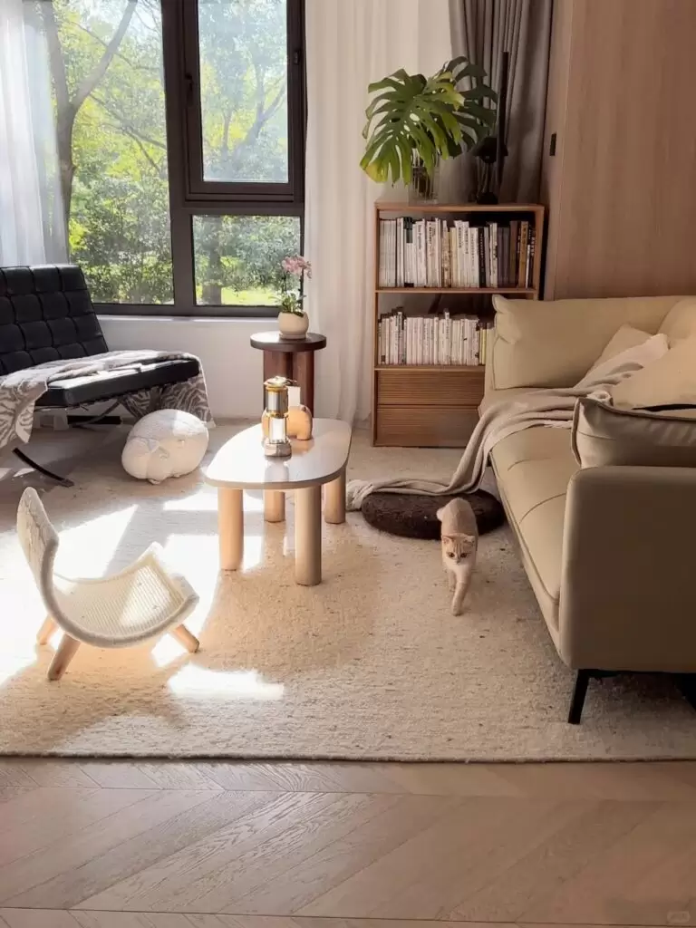 Không gian với nội thất trị liệu ,kết hợp cây xanh
