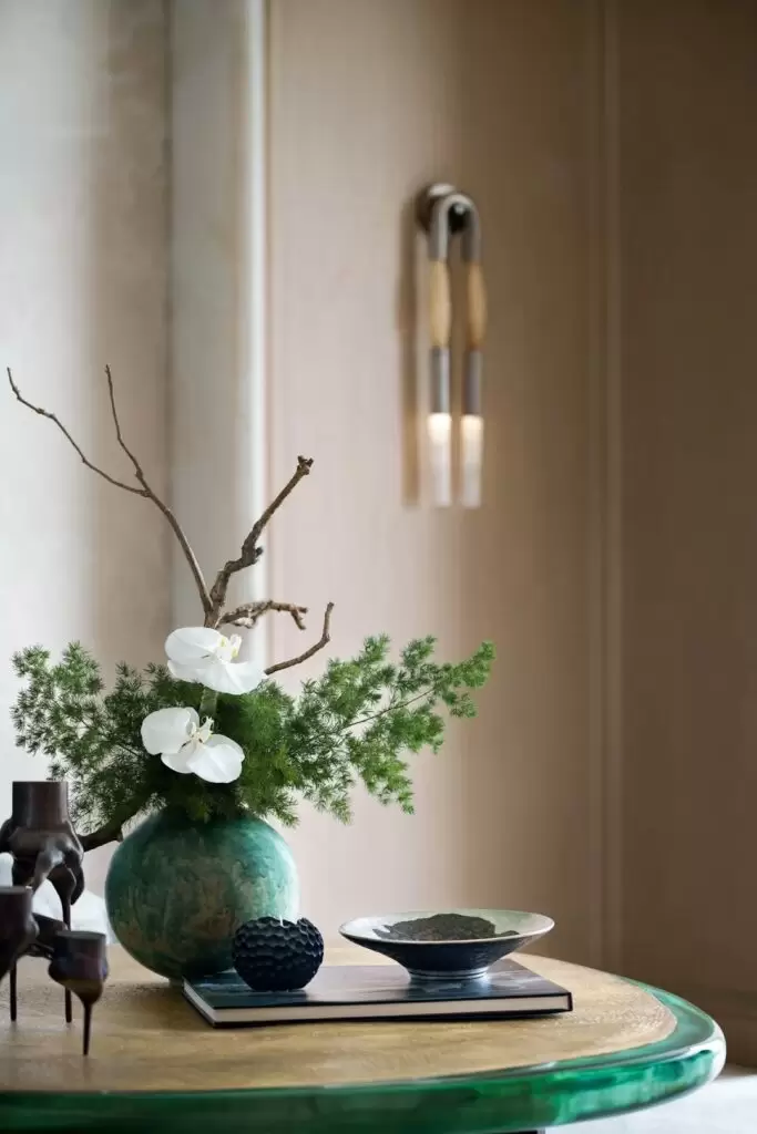 Không gian phòng kết hợp cây xanh